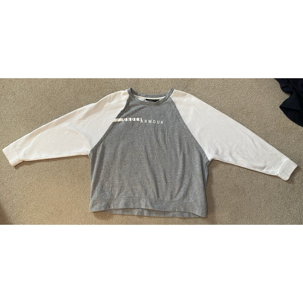Under Armour Women’s Crewneck Sweatshirt Set Lot of 2 Size 2XL - Picture 4 of 12